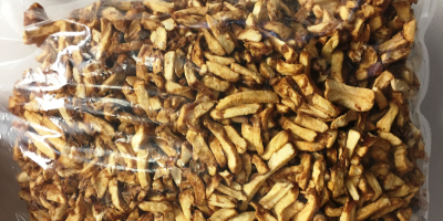 Venderé una manzana seca, empacada en una bolsa de