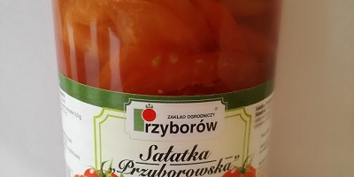 Venderé ensalada Przyborowska de mis propios tomates, envasados en