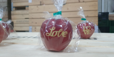 ¡Manzanas de San Valentín! Venderé manzanas ocasionales con un