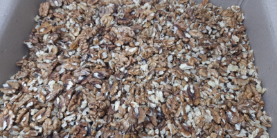 Granos de nuez transparente, mezclar 30% mitades Compre una