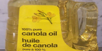 El aceite de canola es un aceite vegetal derivado