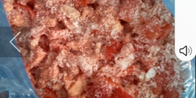 Venderé tomates congelados de 20x20, envasados en 10 kg.