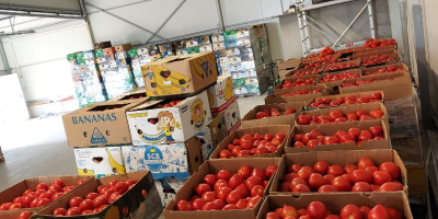 Desde el pueblo de Matca, la mayor zona agrícola,