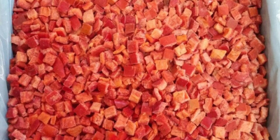 Venta de pimientos rojos congelados y mixtos, de alta