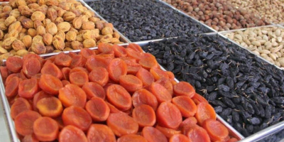 Exportación de pasas secas desde Uzbekistán: negras, rojas, amarillas,