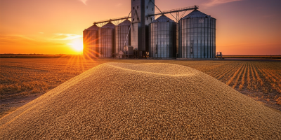 Contenido de proteínas % (en materia seca) silo de