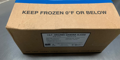 Plátanos congelados en rodajas orgánicas de 10 mm de
