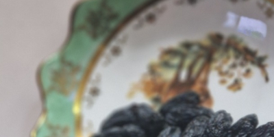 Pasas negras de Uzbekistán, producidas a partir de uvas