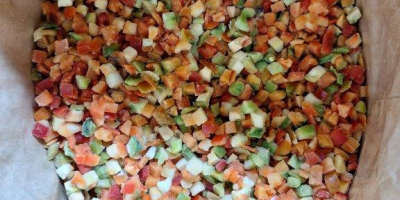 Buenos días, tengo una gran cantidad de pimientos congelados