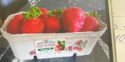 Fresas de San Andrés recién hechas. Muy ricas. Tel.