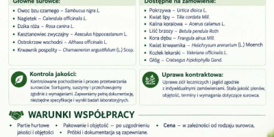 Represento a la empresa agrotécnica ucraniana Galician Herbs. Nos