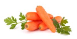 Zanahorias muy sabrosas y dulces.