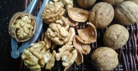 Nuez descascarillada, muy buena calidad, de una granja orgánica,