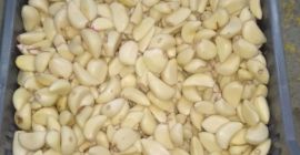 Venderé el ajo elegido para los granos, la bolsa