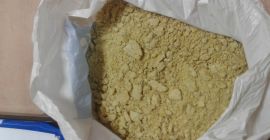 Harina de soja sin OGM. Dependiendo de las necesidades