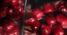 Especificaciones Cereza fresca 1) Cereza fresca 2) Maduración temprana