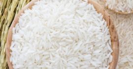 El arroz blanco es arroz molido al que se