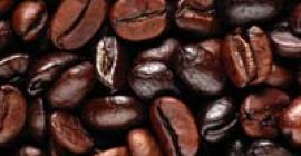 Los granos de café secos, proporcionados por nosotros, son