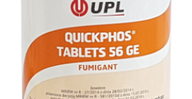 Ingrediente activo: fosfuro de aluminio 56% Es un insecticida