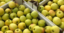 Venderé Golden Delicious 6-9 en cada paquete