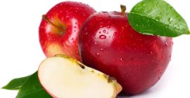 Manzana roja 100% fresca procedente de Francia. Beneficios: como