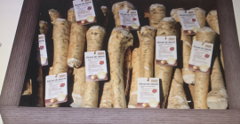 Rábano picante - 2,45 euros por kilogramo - solo