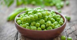 Venderé guisantes verdes sin cáscara, dulces, sabrosos, frescos y