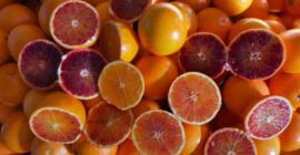 La oferta actual incluye naranjas rojas Tarocco / Moro