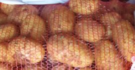 Patatas tiernas, Spunta, Azafrán, malla 25 kg, Bi-bag. Entregamos