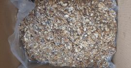 Granos de nuez transparente, mezclar 30% mitades Compre una