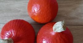 Venderé calabazas Hokkaido Orange, Małopolska, Chrzanów poviat, peso de