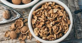 Mariposa de nuez de alto grado, nueces enteras, 4