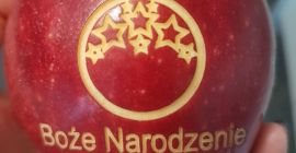 ¡Manzanas NAVIDAD! Venderé manzanas ocasionales grabadas con láser con