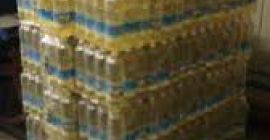 Aceite de girasol refinado, aceite de colza, aceite de