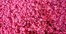 La empresa es un fabricante de Ucrania. Ofrece frambuesas