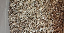 Venderé nueces sin cáscara. Tengo unos 150 kg en