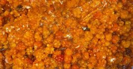 IQF Cloudberry Embalaje Bloque de 15 kg Origen Finlandia