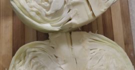 Repollo de buena calidad, ~ 4 kg/cabeza