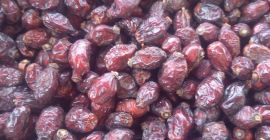 Exportación seca de rosa mosqueta desde Uzbekistán, embalaje de