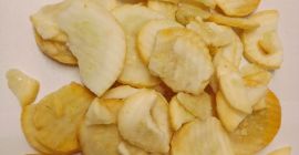CALABACÍN AMARILLO CONGELADO, RODAJAS CORRUGADAS, CANTIDAD PARA VENTA 1692KG