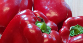 Pimientos rojos para más información [teléfono]