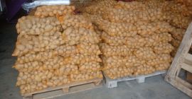Vendo papas de la cosecha de este año. Sabrosas,