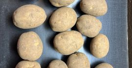 Tengo 10 variedades de papas fritas comestibles y papas