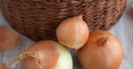Cebolla blanca fresca, orgánica y de primera calidad. Para