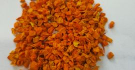Calabaza deshidratada Calibre: 5x5, 10x10 Color: naranja Zanahorias deshidratadas