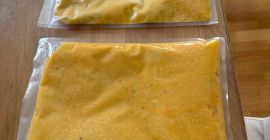 VENTA AL POR MAYOR: Pulpa de fruta de papaya